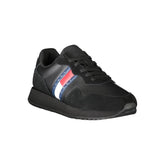 Tênis Tommy Hilfiger Masculino em Couro Preto